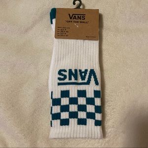 Vans Green Checkered Socks